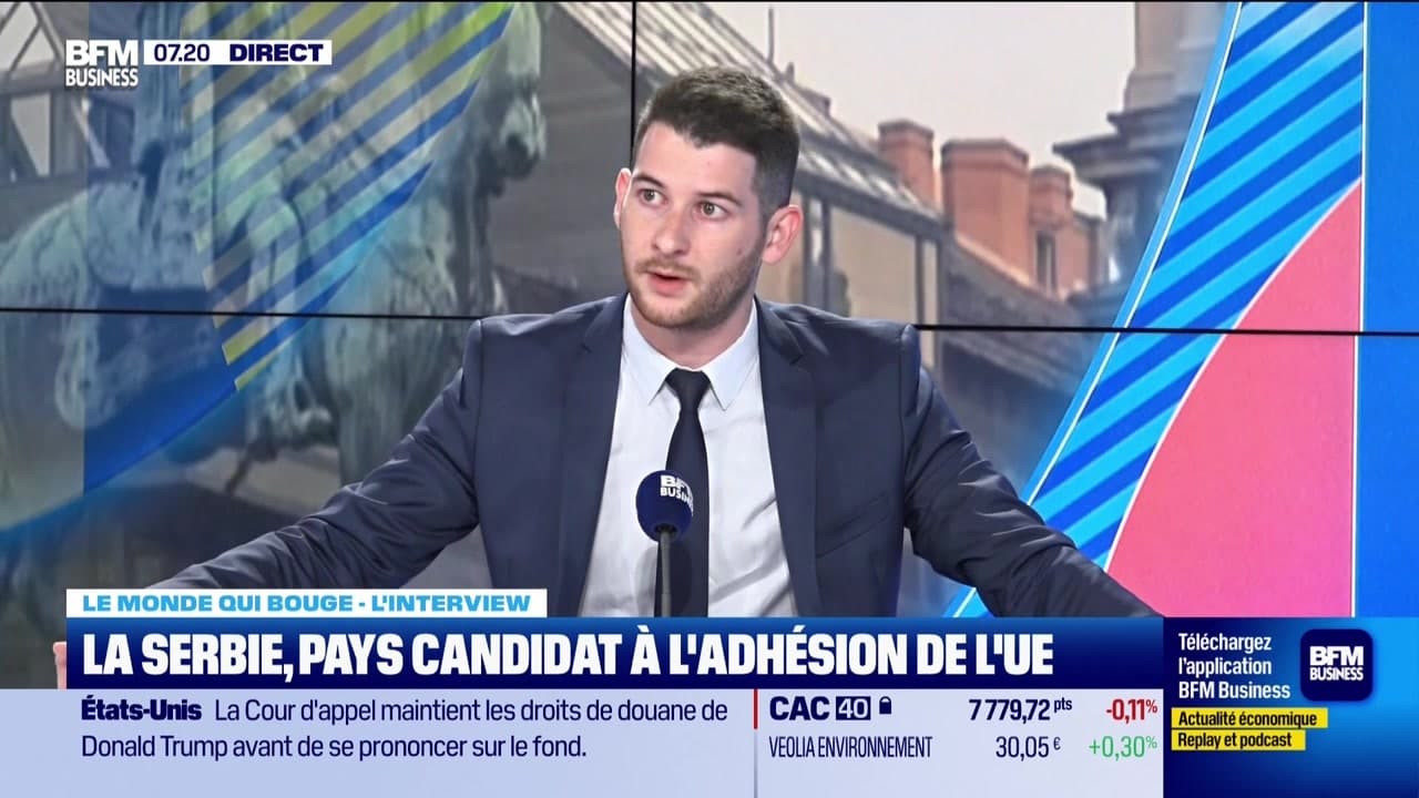 Le monde qui bouge - l'interview : la serbie, pays candidat à l'adhésion de l'ue - 30/05