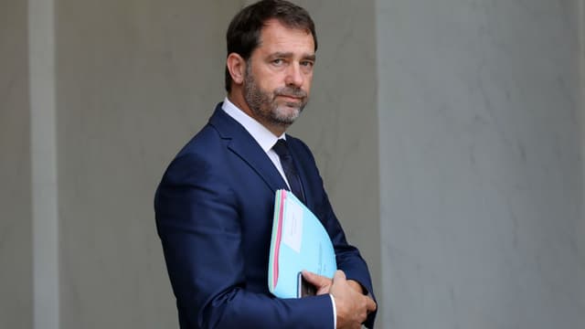 Christophe Castaner le 6 septembre 2017 à l'Élysée