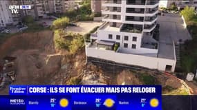 Corse: des habitants se font évacuer de leur résidence sans solution de relogement