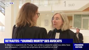 Retraites: les avocats sont aussi en grève et aucune audience n'aura lieu ce lundi au tribunal de Paris