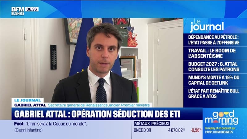 Gabriel Attal : opération séduction des ETI
