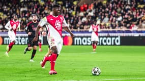 Breel EMBOLO lors de Monaco-Benfica, le 12/02/2025