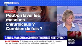 Gants, masques… Comment bien les nettoyer? - BFMTV répond à vos questions 