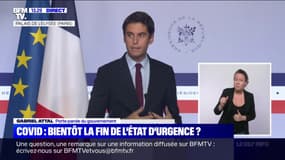 Gabriel Attal sur la possibilité de l'extension du pass sanitaire: "Il faut se donner les moyens, pendant encore plusieurs mois, d'avoir la possibilité de recourir à des mesures pour protéger les Français"