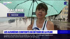 "Vive la fraîcheur": les Azuréens se réjouissent du retour de la pluie