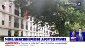Paris: incendie dans un appartement du 14e