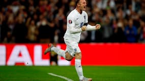Wayne Rooney, désormais meilleur buteur de l'histoire de la sélection anglaise