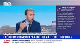 Procès de Nicolas Sarkozy: "Que les Français lisent cette décision de justice et ils se feront leur opinion", déclare Aurélien Martini, secrétaire général adjoint de l'Union syndicale des magistrats
