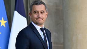 Le ministre de l'Intérieur Gérald Darmanin à la sorite du Conseil des ministres à l'Elysée, le 7 décembre 2022 à Paris