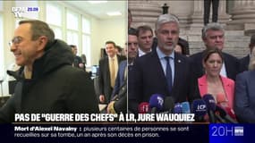 Présidence LR: Laurent Wauquiez assure qu'il n'y aura pas de "guerre des chefs"