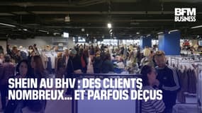 Shein au BHV: des clients nombreux… et parfois déçus 