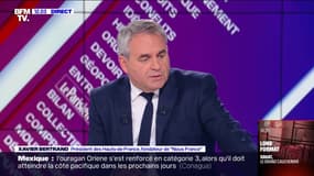 Affaire Adrien Quatennens: pour Xavier Bertrand, il faut "laisser faire les tribunaux judiciaires"