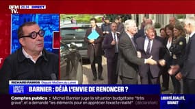 Gouvernement Barnier: "Il est tenu à la laisse par les LR", rapporte Richard Ramos, député Modem du Loiret