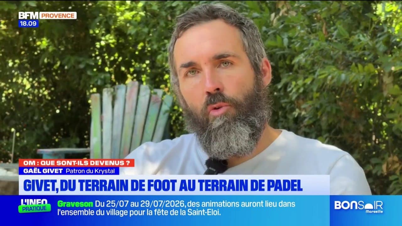 OM : que sont-ils devenus ? Gaël Givet, des terrains de foot aux terrains de padel