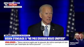 Joe Biden: "Nous serons jugés par le pouvoir de notre exemple, et non seulement par l'exemple de notre pouvoir"