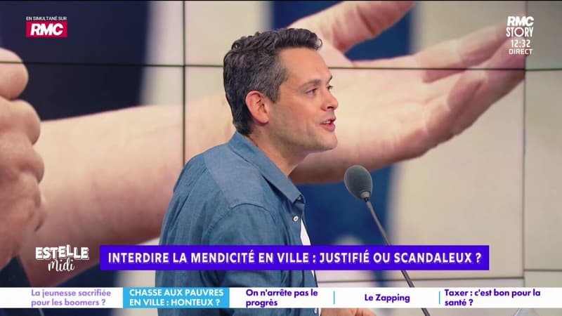Interdire la mendicité : " La problématique, c'est qu'il y ait autant de personnes pauvres en France", souligne Baptiste des Monstiers