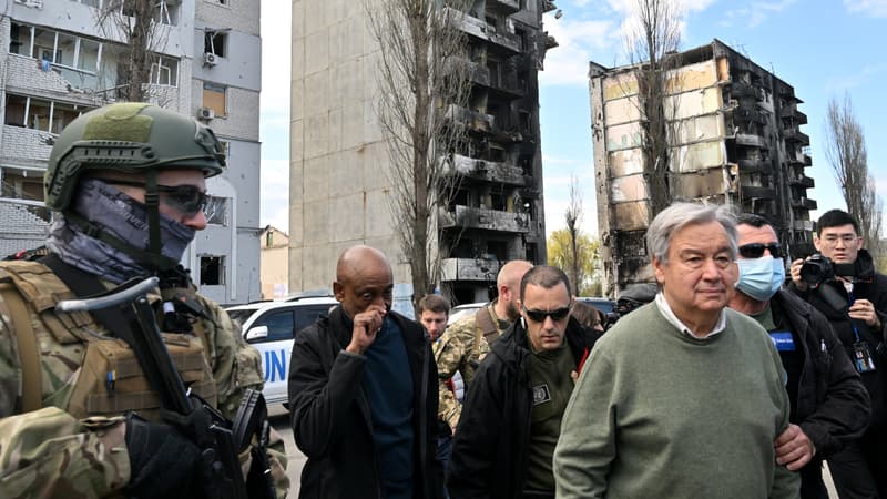 Kiev bombardée, visite du patron de l'ONU: le récit de ce 64e jour de guerre en Ukraine