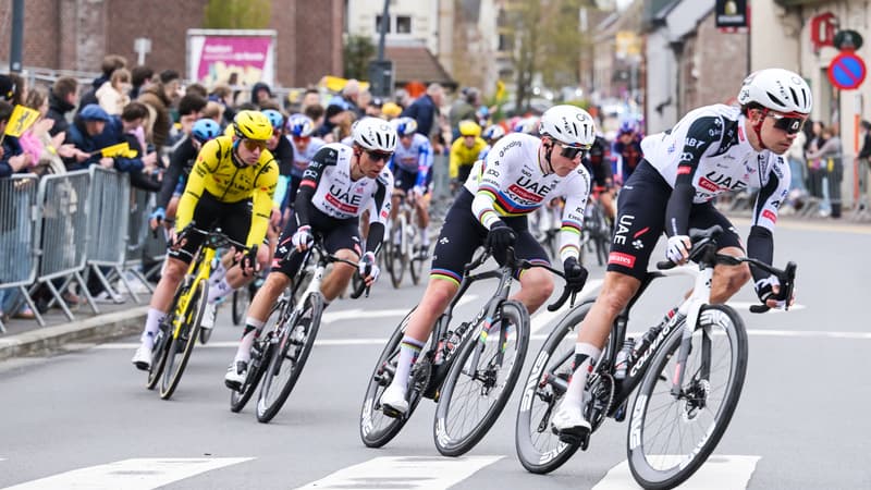 Pogacar et les UAE sur le Tour des Flandres le 5 avril 2026 2265221