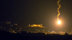 Vue de Gaza depuis le sud d'Israël.