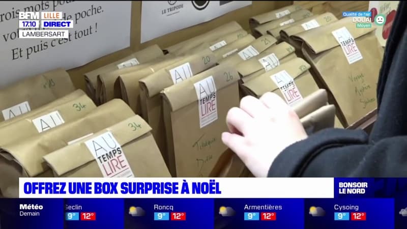 Une librairie de Lambersart propose une box surprise pour Noël