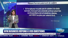 BFM Business avec vous: Risque d'un non-paiement de salaire - 11/05