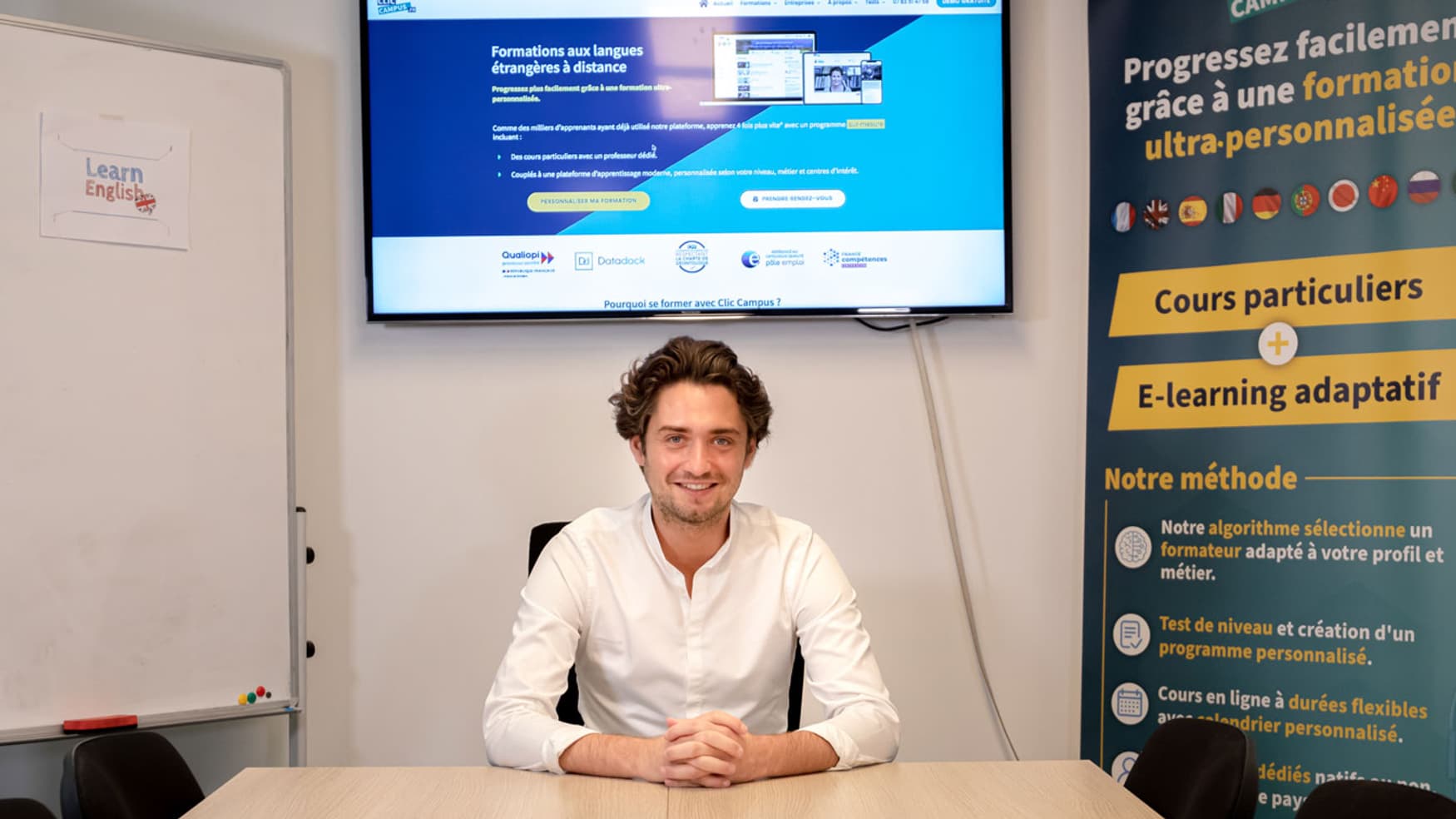 Clic Campus propose des formations de 13 langues étrangères différentes.