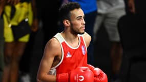 Billal Bennama aux Jeux olympiques de Paris, le 4 août 2024