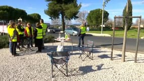 Gilets jaunes: dans l’Hérault, la mobilisation faiblit mais ne rompt pas sur les ronds-points