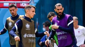 Lucas Digne et Karim Benzema