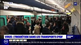 Coronavirus: des passagers plus prudents dans les transports en commun en Île-de-France