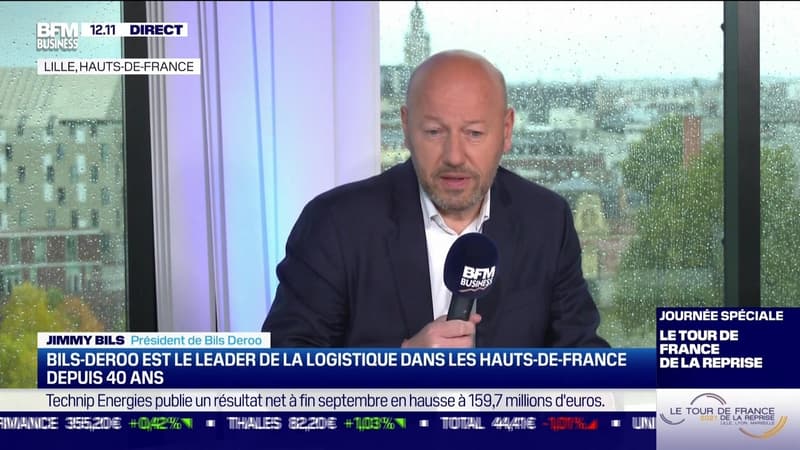 Jimmy Bils (Bils-Deroo) : Bils-Deroo est le leader de la logistique dans les Hauts-de-France depuis 40 ans - 21/10