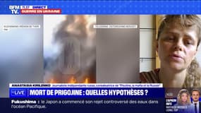 Mort d’Evgueni Prigojine: pour Anastasia Kirilenko, journaliste russe, il pourrait s'agir d'un "assassinat"  