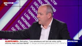 Laurent Berger: "Emmanuel Macron n'a pas pris conscience de la crise démocratique que l'on est en train de vivre"