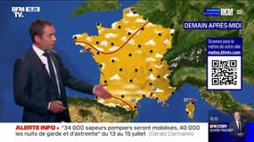 La météo pour ce jeudi 13 juillet 2023