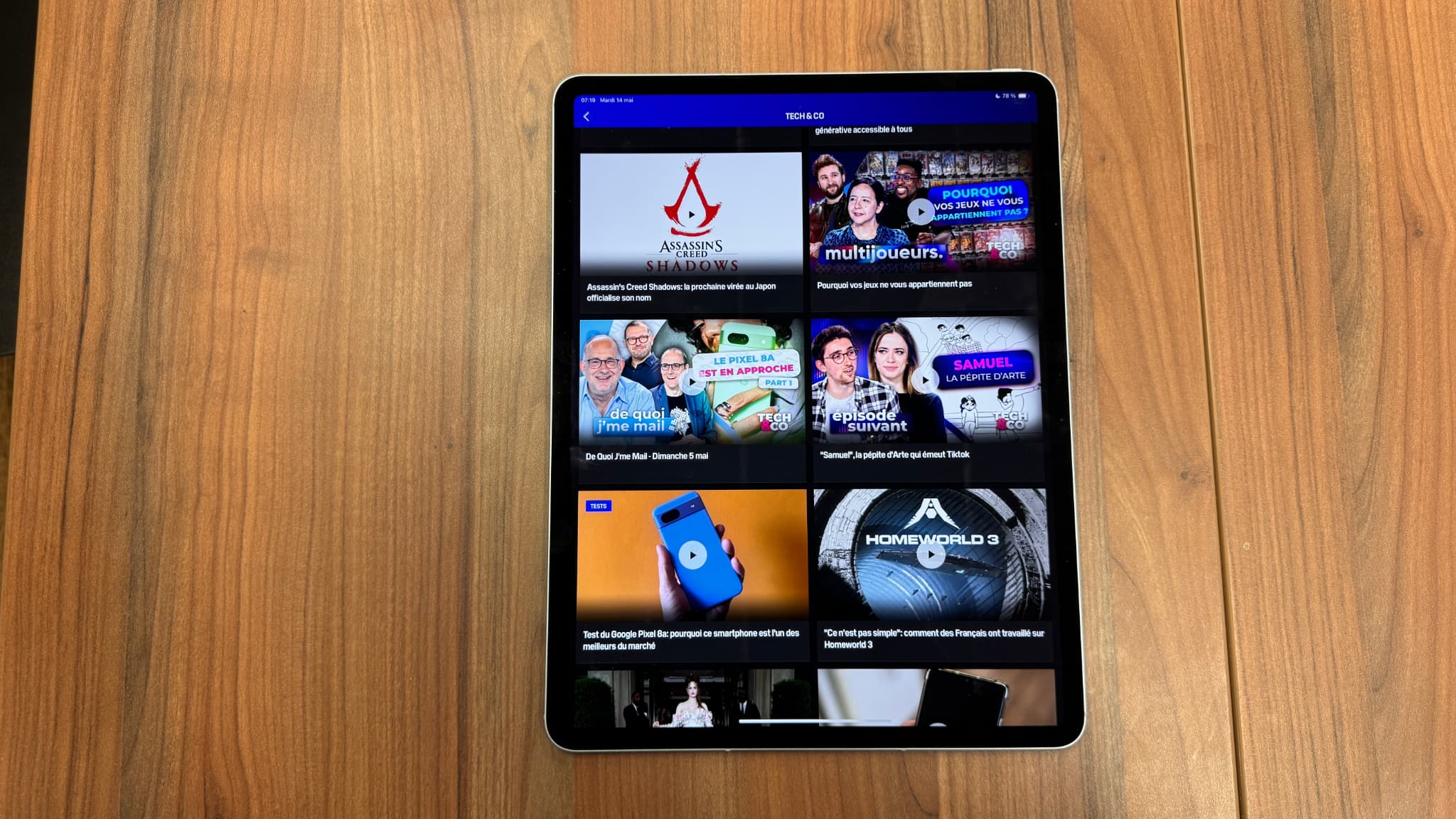 L'iPad Air M2 avec son nouvel écran de 13 pouces L'iPad Air M2 avec son nouvel écran de 13 pouces