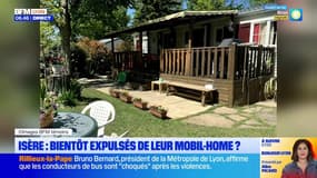 Isère: des résidents bientôt expulsés de leur mobil-home?