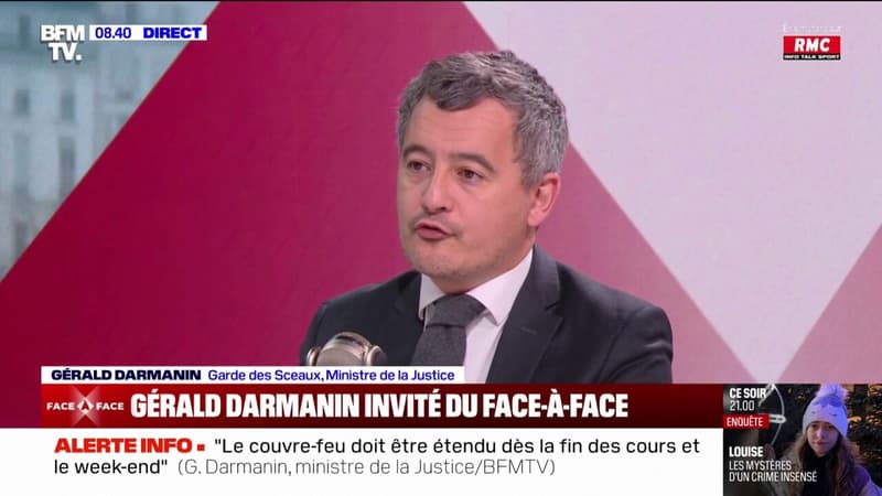 Justice des mineurs: pour Gérald Darmanin, 