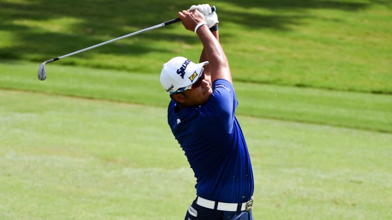 Golf: le coup improbable de Matsuyama, qui envoie une balle... sous le polo d’un spectateur