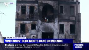 "J'ai entendu comme un coup de tonnerre." Céline a été témoin de l'incendie à Vincennes dans la nuit de lundi à mardi