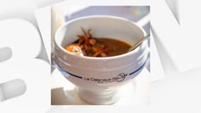 La bouillabaisse que va servir le chef du restaurant La Calanque Bleue à Tokyo le jeudi 7 décembre prochain.
