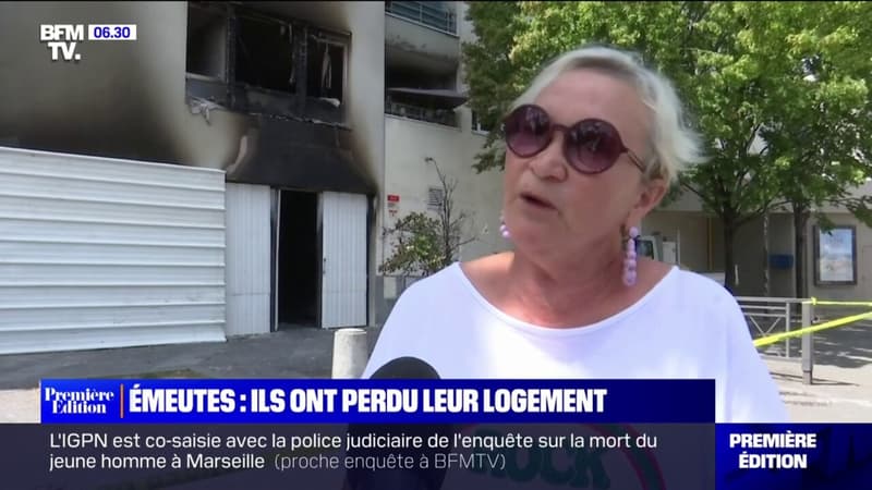 Dans le Rhône, ces habitants ont perdu leur logement, incendié pendant les émeutes