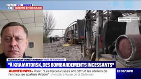 "La puissance des frappes russes augmente", selon le maire de Kramatorsk