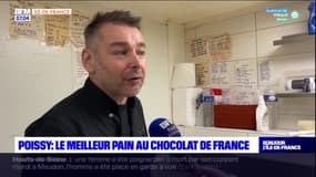 Didier Ledemé, boulanger à Poissy, vient de remporter le prix du meilleur pain au chocolat de France