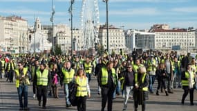 Des gilets jaunes à Marseille 