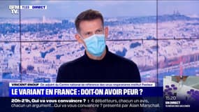 Pour le directeur adjoint du Centre de référence des virus Institut Pasteur, "la question difficile est 'quand va-t-on se reconfiner ?'"