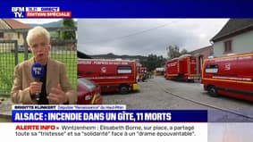 Incendie à Wintzenheim : "Il faudra voir quelles sont les responsabilités"pour Brigitte Klinkert (députée Renaissance du Haut-Rhin)