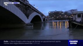 Crue de la Seine: la circulation fluviale toujours interrompue à Paris