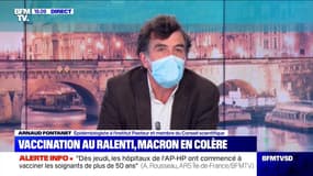 Arnaud Fontanet "espère une rentrée à l'automne 2021 sans mesures et ne voit pas d'autres solutions que le vaccin pour y arriver" - 03/01