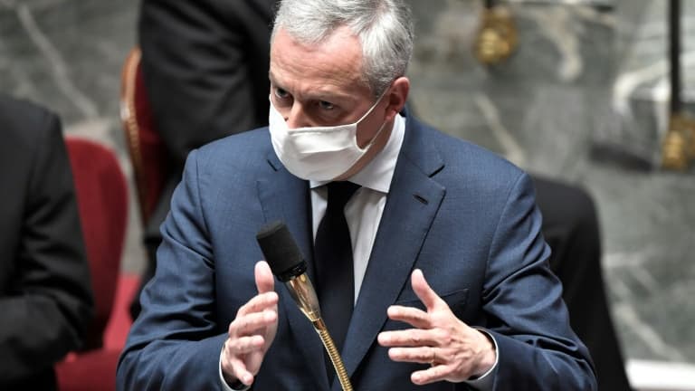 Bruno Le Maire à l'Assemblée le 3 novembre 2020