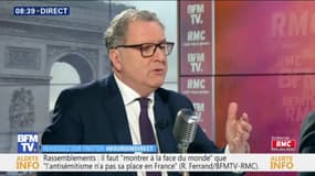 Richard Ferrand appelle les gilets jaunes à "ne pas laisser leur initiative se faire souiller par des violences et des expressions antisémites"